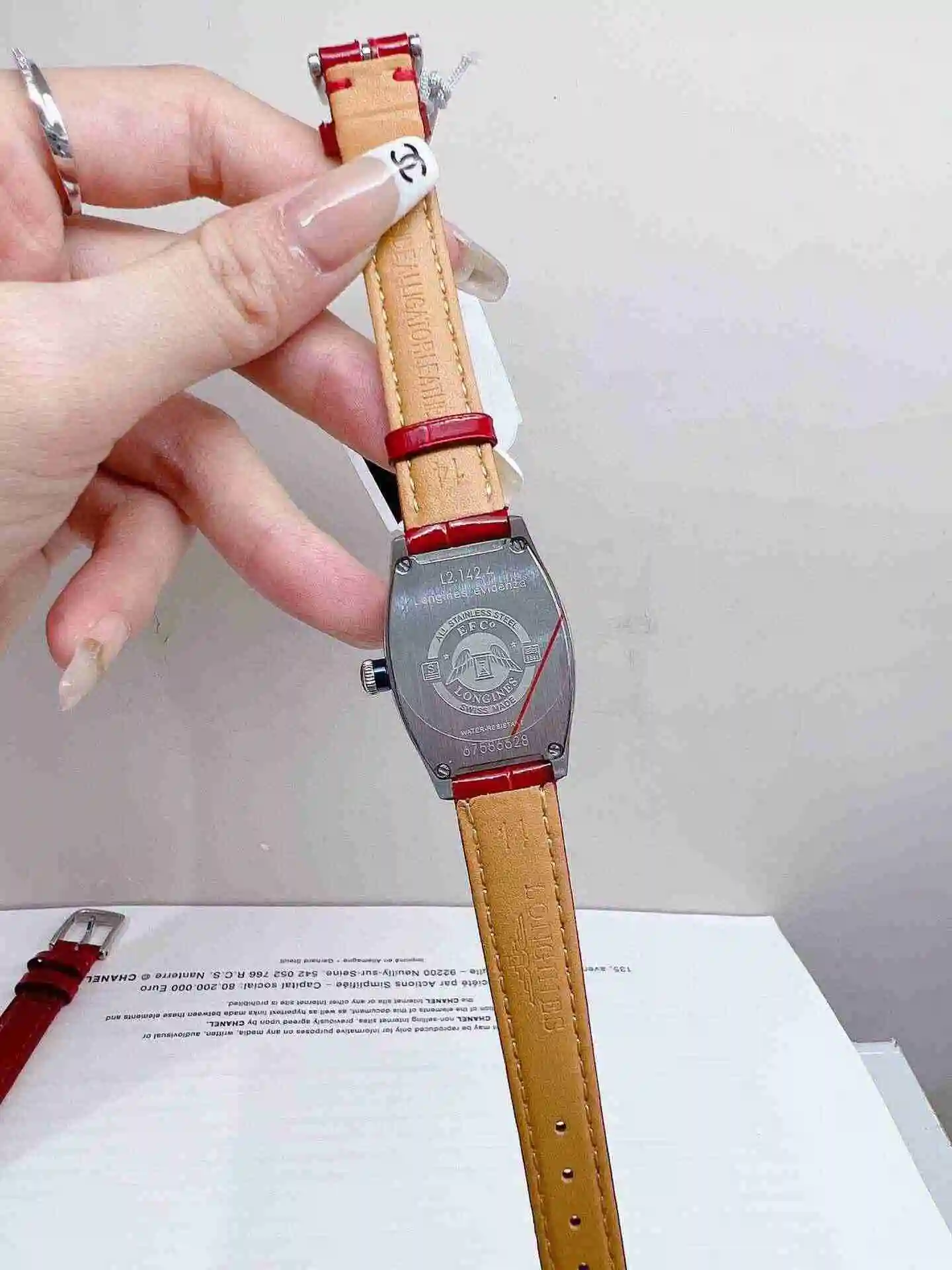General Watches Longines watch for women with original fully automatic mechanical movement, top grade 316 precision steel case with mineral super strong mirror diameter of 26mm KK02450 view 3