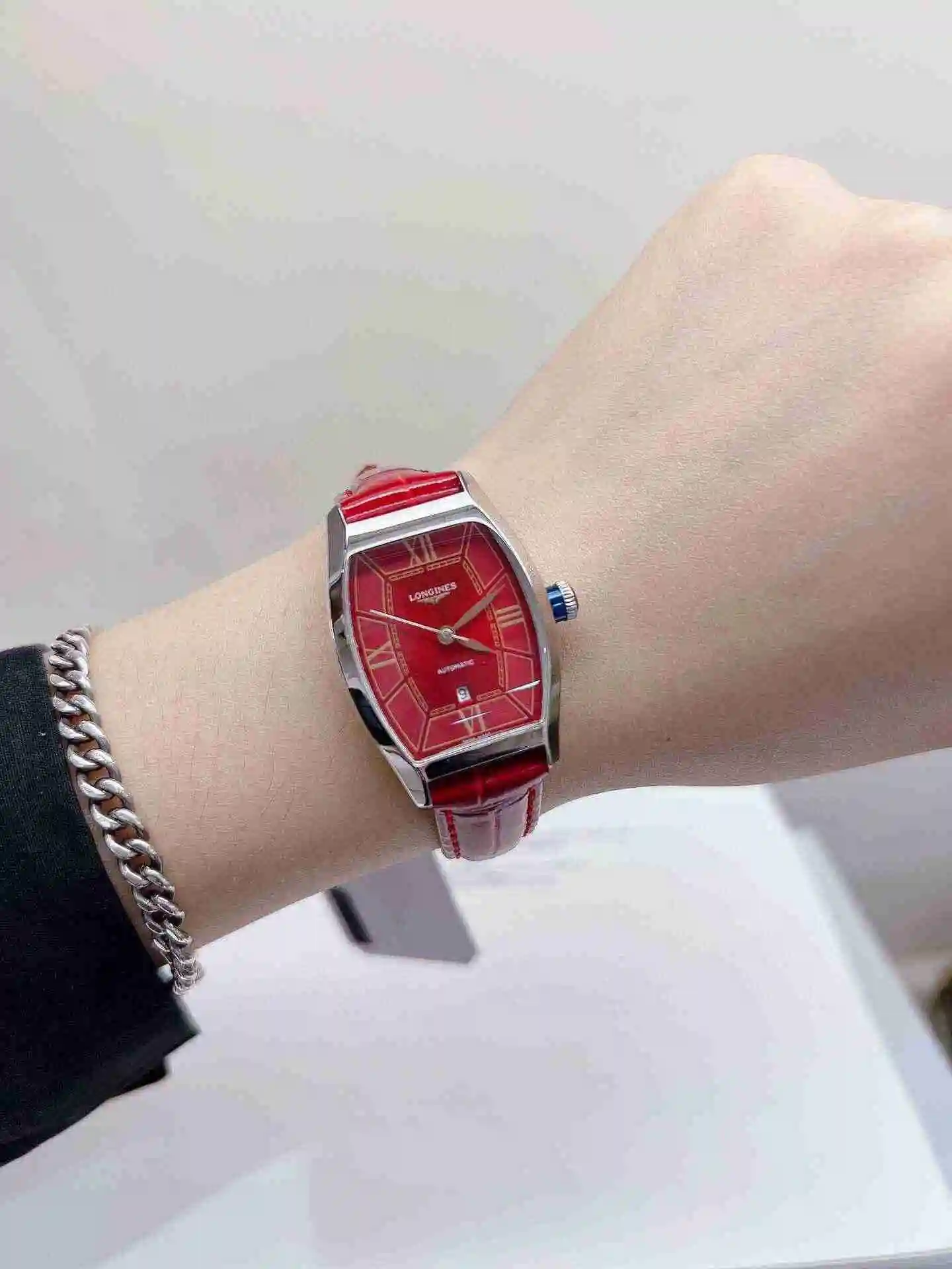 General Watches Longines watch for women with original fully automatic mechanical movement, top grade 316 precision steel case with mineral super strong mirror diameter of 26mm KK02450 view 6