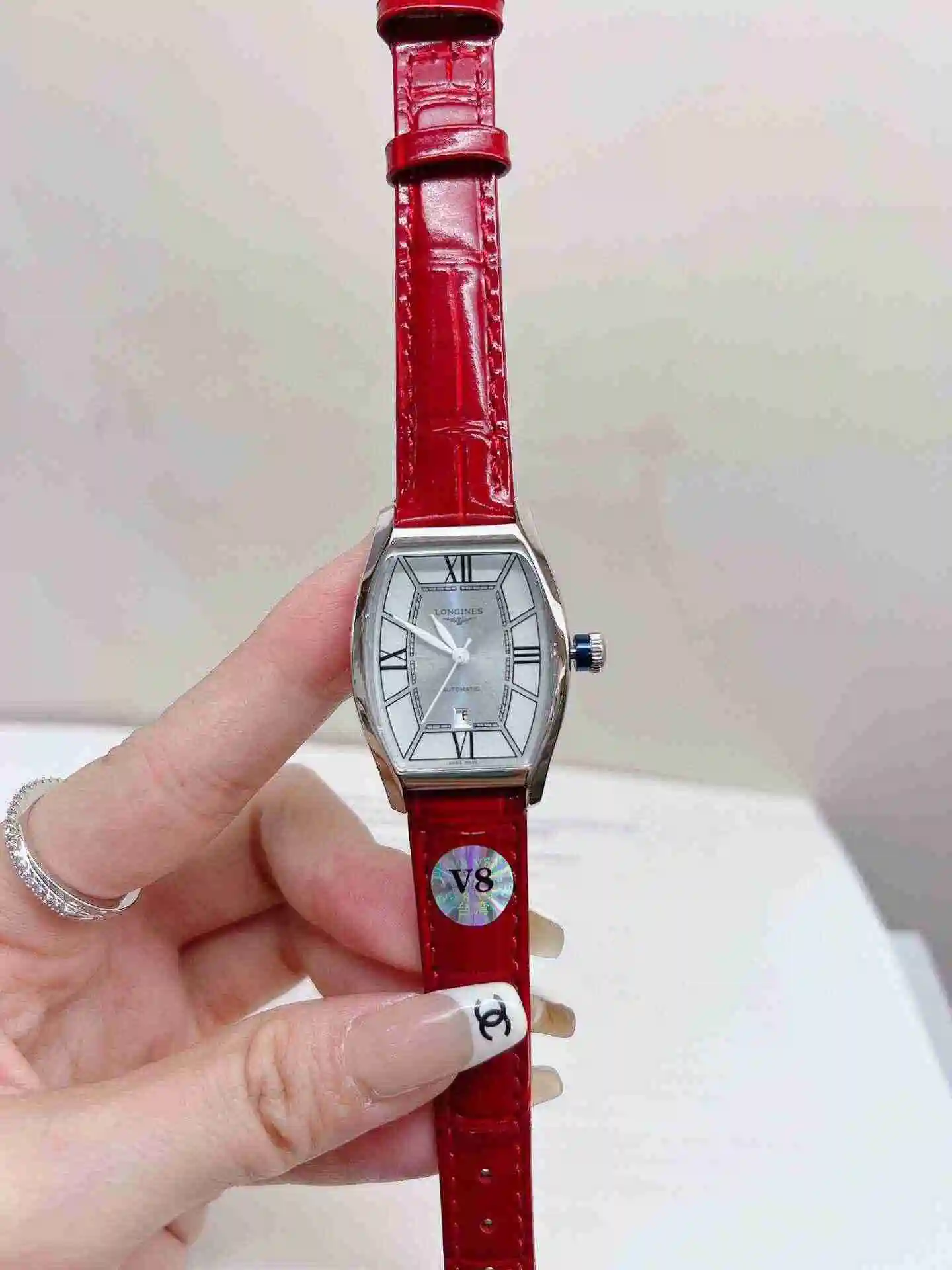 General Watches Longines watch for women with original fully automatic mechanical movement, top grade 316 precision steel case with mineral super strong mirror diameter of 26mm KK02450 view 9