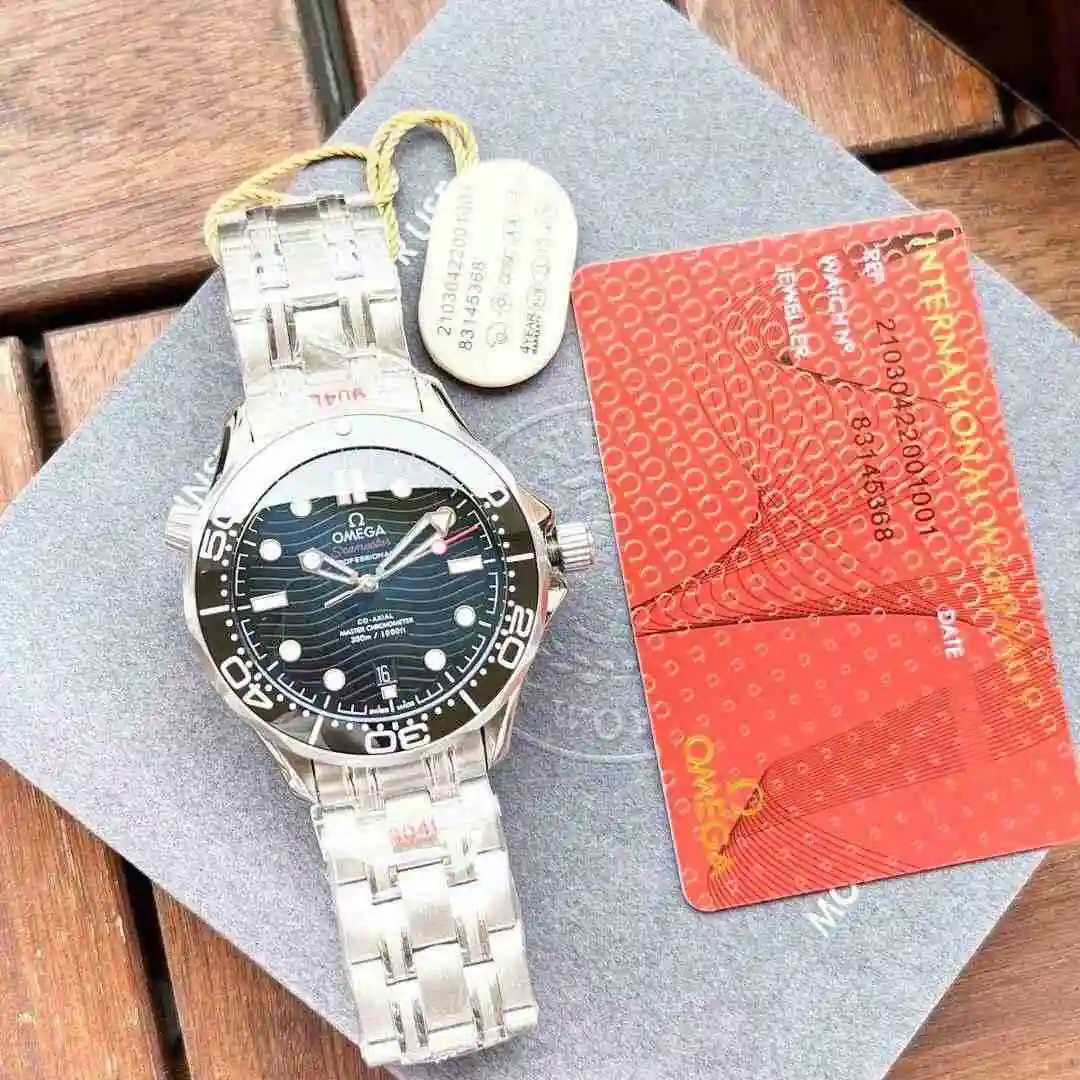 General Watches Omega Watch Men's Watch Paired with Original Fully Automatic Mechanical Movement Top Grade 316 Precision Steel Case with Mineral Super Strong Mirror Diameter 42mm KK06250 1 view 6