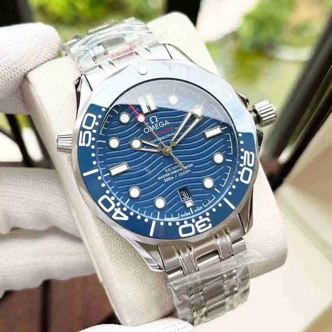 General Watches Omega Watch Men's Watch Paired with Original Fully Automatic Mechanical Movement Top Grade 316 Precision Steel Case with Mineral Super Strong Mirror Diameter 42mm KK06250 1 view 8