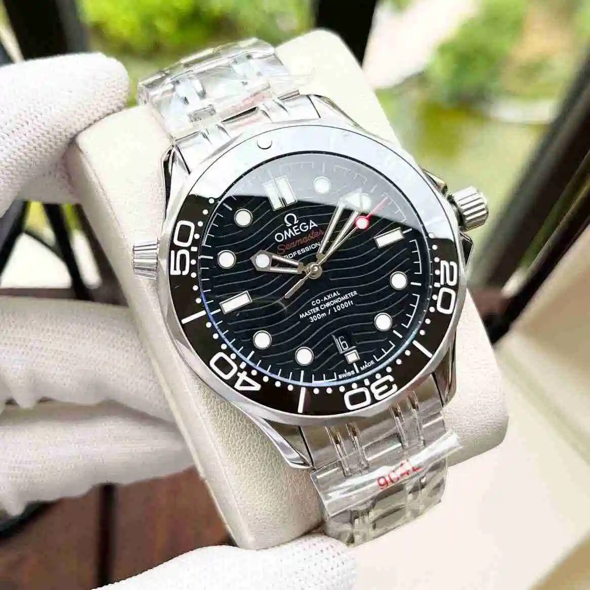 General Watches Omega Watch Men's Watch Paired with Original Fully Automatic Mechanical Movement Top Grade 316 Precision Steel Case with Mineral Super Strong Mirror Diameter 42mm KK06250 1 view 9