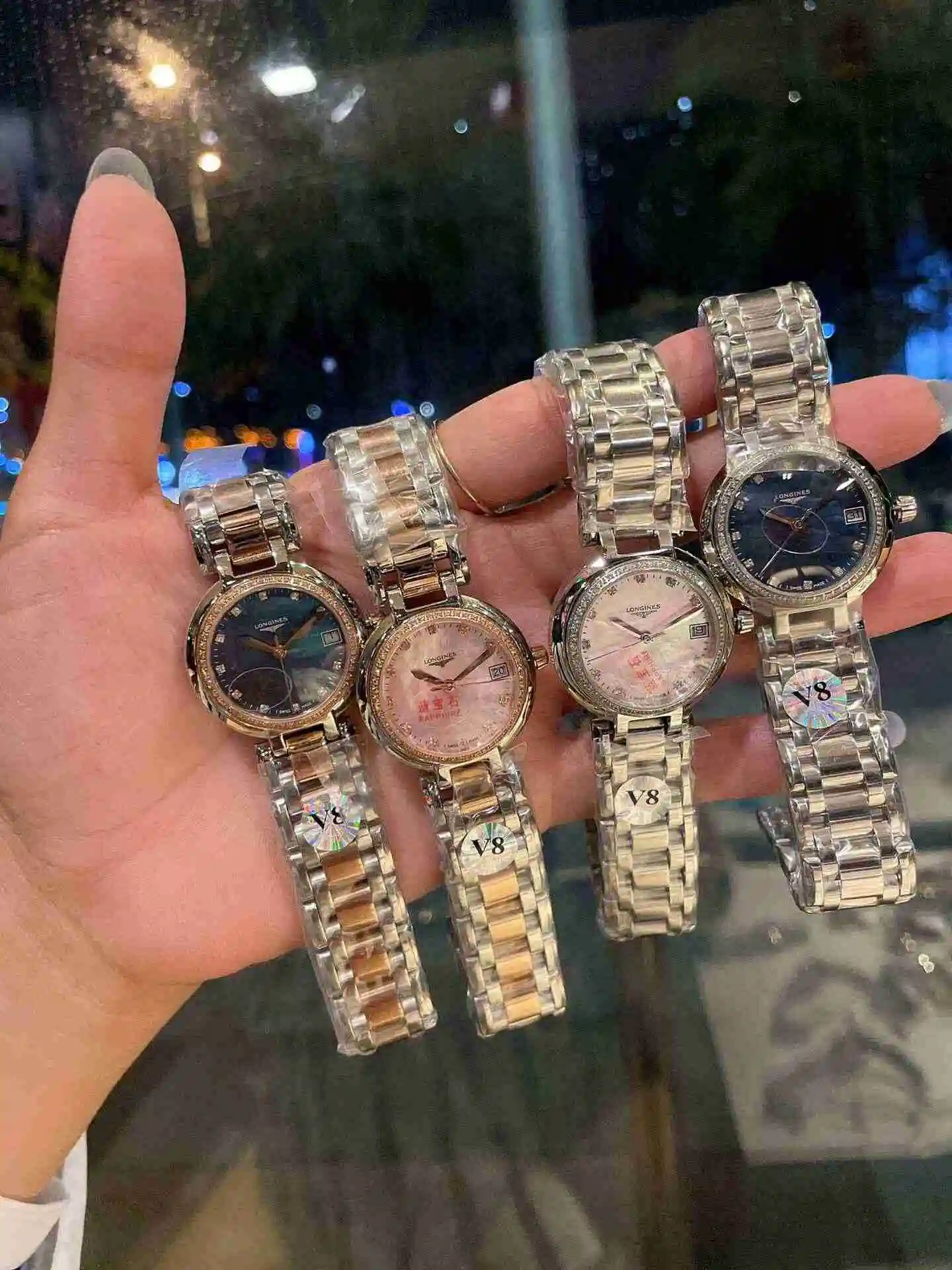 General Watches Longines Watch Women's Watch Paired with Original Fully Automatic Mechanical Movement Top Grade 316 Precision Steel Case with Mineral Super Strong Mirror Diameter 30mm KK02650 2 view 2