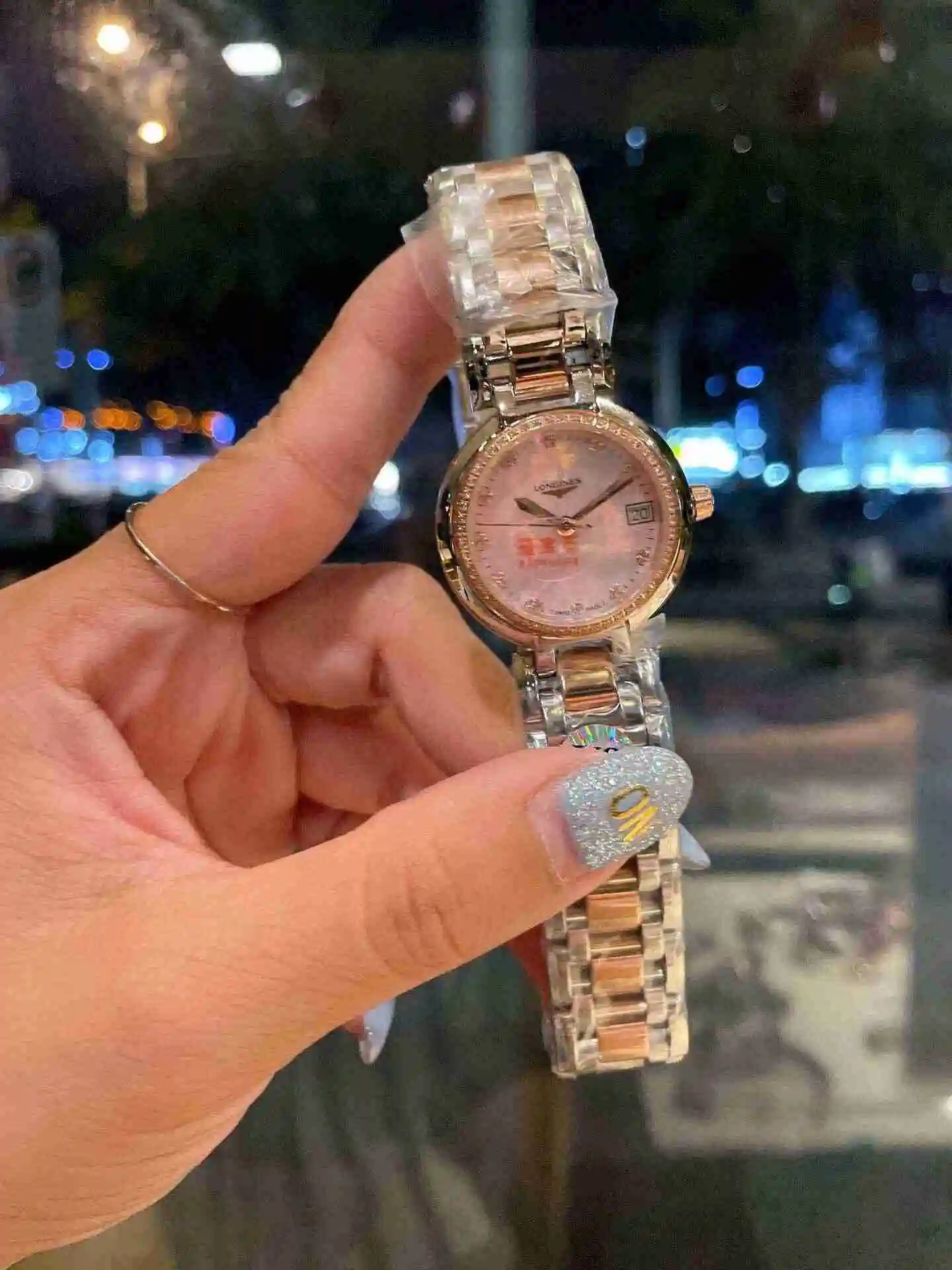 General Watches Longines Watch Women's Watch Paired with Original Fully Automatic Mechanical Movement Top Grade 316 Precision Steel Case with Mineral Super Strong Mirror Diameter 30mm KK02650 2 view 4