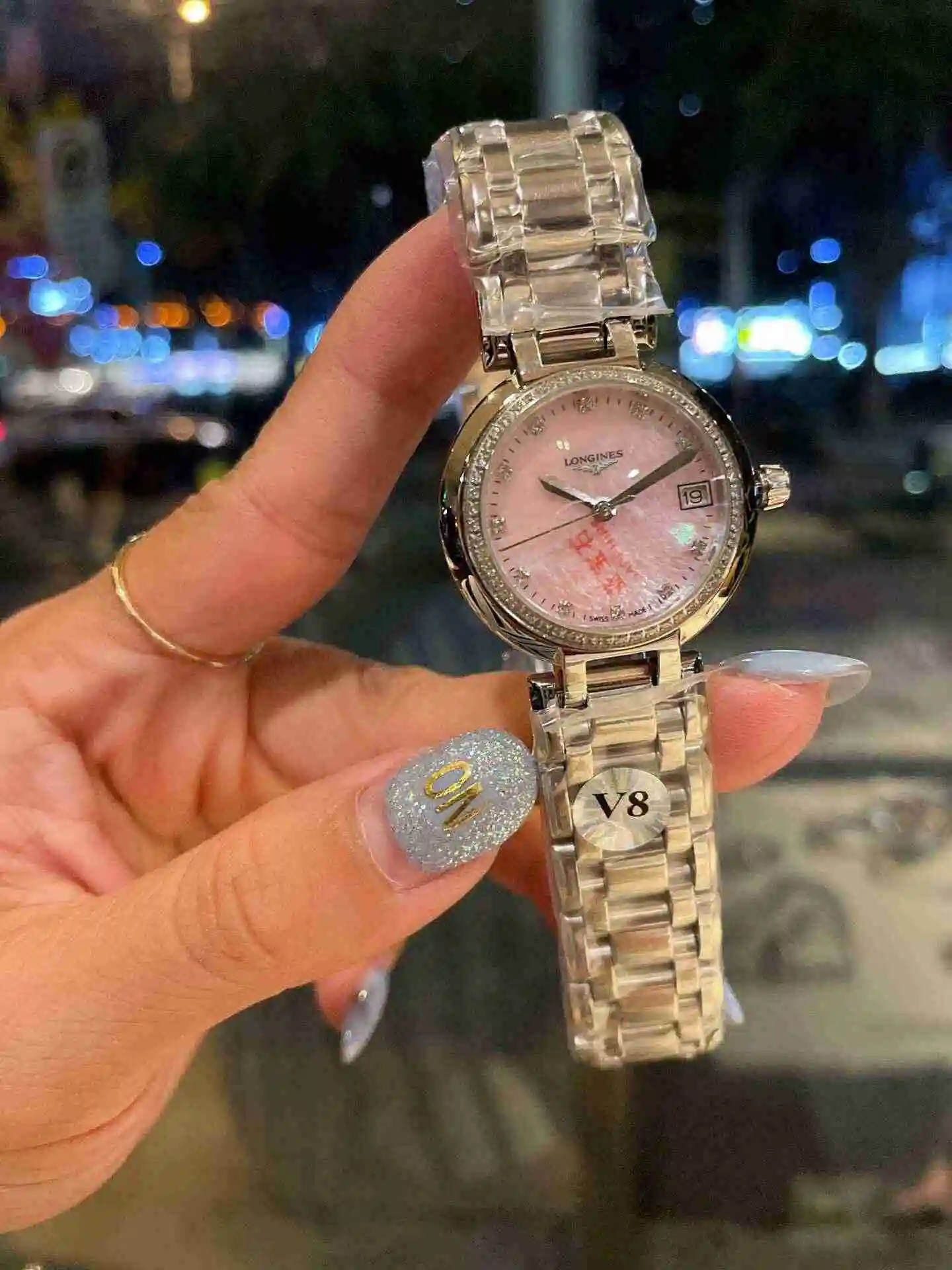 General Watches Longines Watch Women's Watch Paired with Original Fully Automatic Mechanical Movement Top Grade 316 Precision Steel Case with Mineral Super Strong Mirror Diameter 30mm KK02650 2 view 7