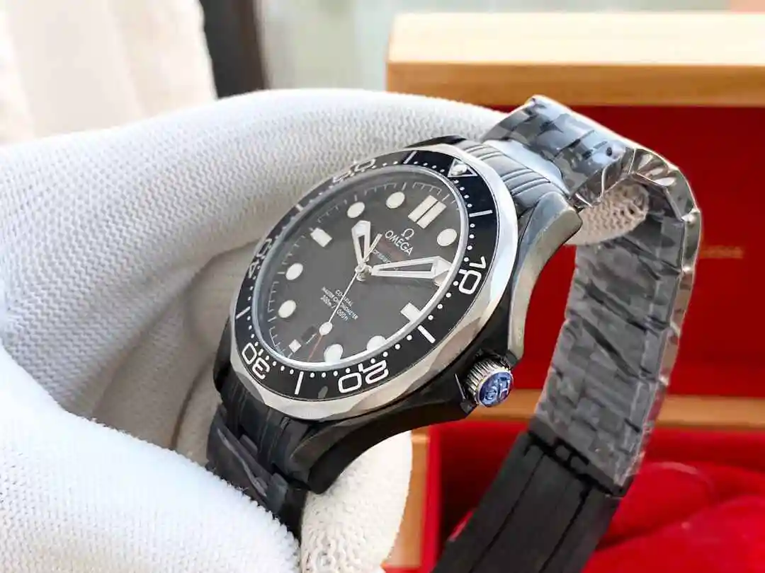 General Watches Omega Watch Men's Watch Paired with Original Fully Automatic Mechanical Movement Top Grade 316 Precision Steel Case with Mineral Super Strong Mirror Diameter 40mm KK03250 view 4