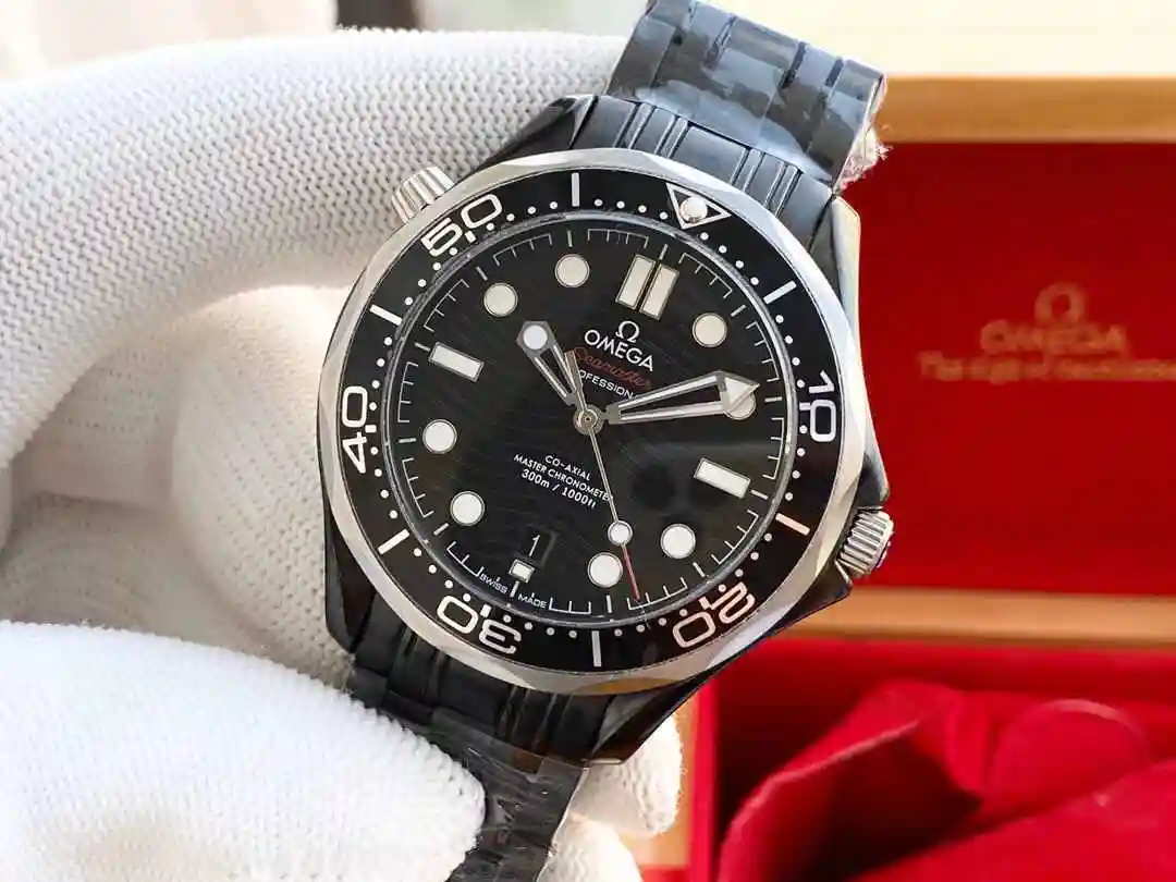 General Watches Omega Watch Men's Watch Paired with Original Fully Automatic Mechanical Movement Top Grade 316 Precision Steel Case with Mineral Super Strong Mirror Diameter 40mm KK03250 view 5