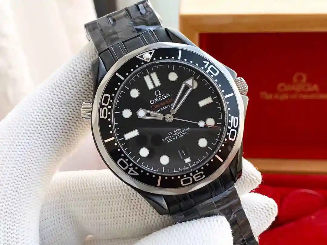 General Watches Omega Watch Men's Watch Paired with Original Fully Automatic Mechanical Movement Top Grade 316 Precision Steel Case with Mineral Super Strong Mirror Diameter 40mm KK03250 view 6