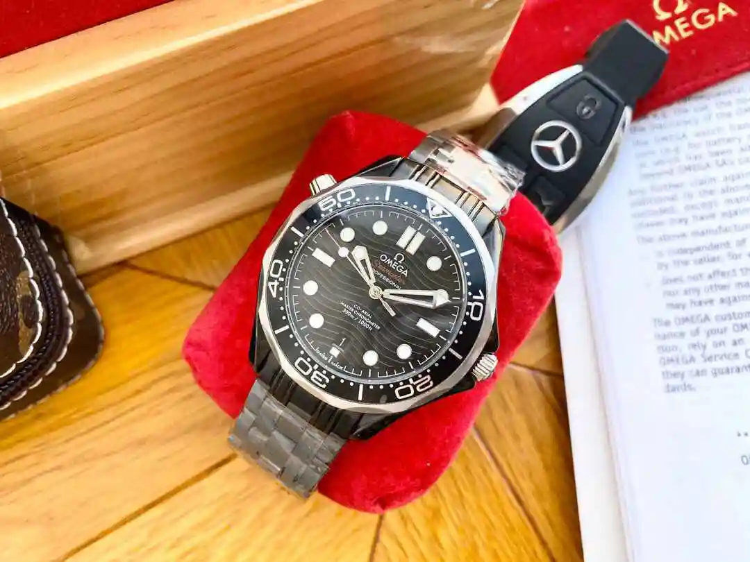 General Watches Omega Watch Men's Watch Paired with Original Fully Automatic Mechanical Movement Top Grade 316 Precision Steel Case with Mineral Super Strong Mirror Diameter 40mm KK03250 view 8