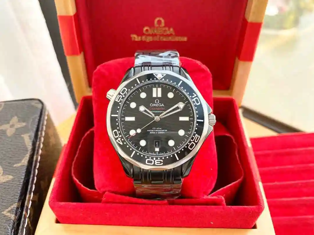 General Watches Omega Watch Men's Watch Paired with Original Fully Automatic Mechanical Movement Top Grade 316 Precision Steel Case with Mineral Super Strong Mirror Diameter 40mm KK03250 view 9