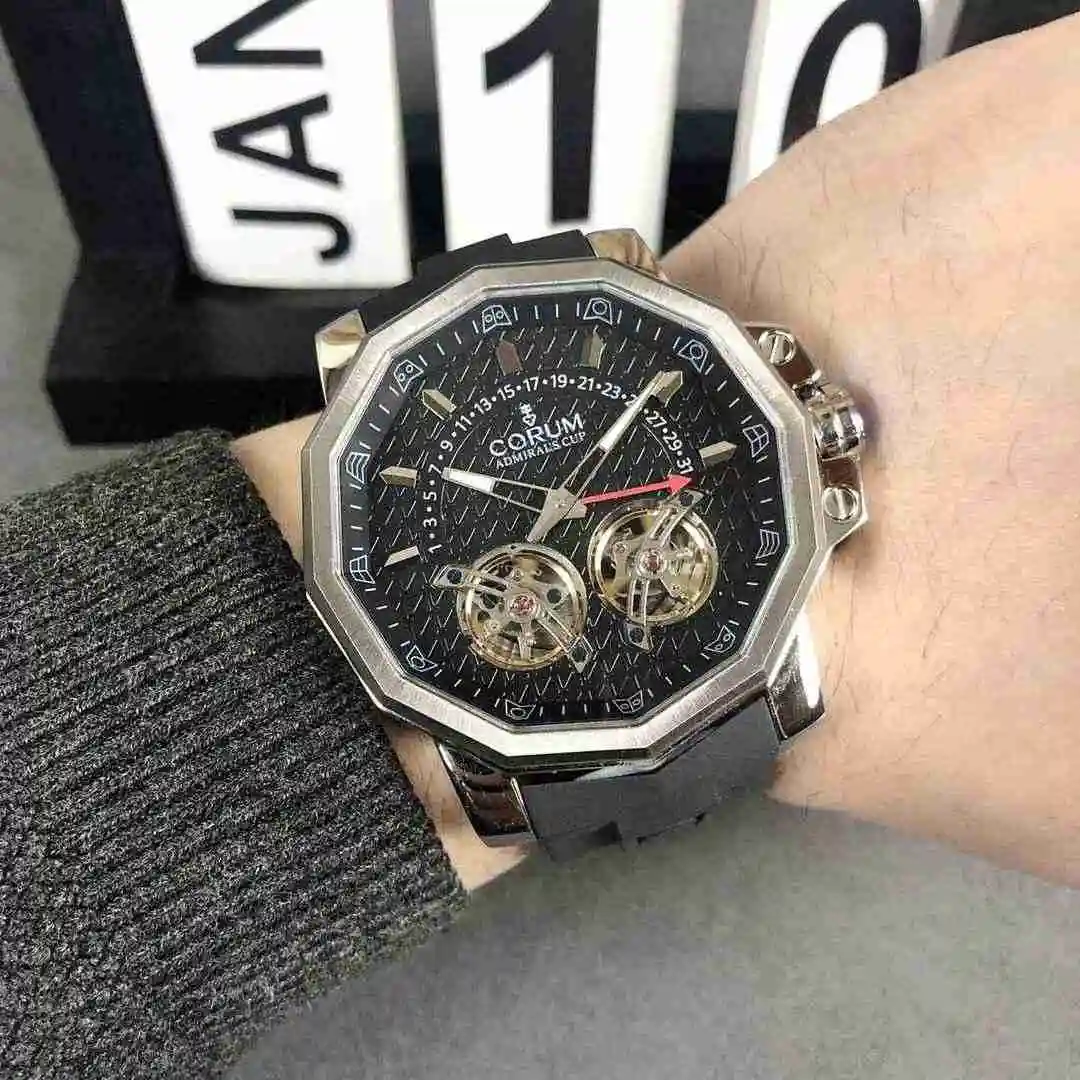 General Watches Kunlun White 630 Rose Black 650 Watch view 9