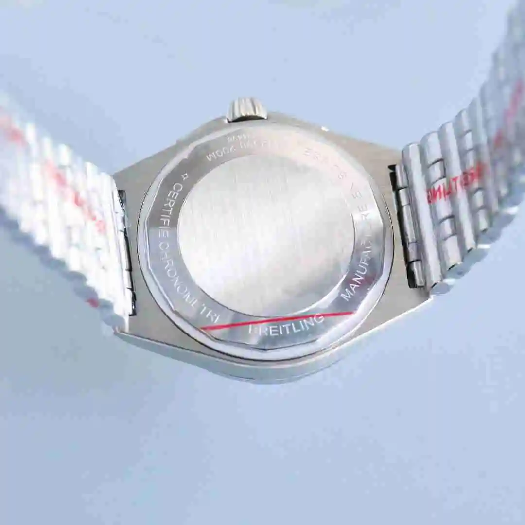 General Watches Breitling Watch Men's Watch Paired with Original Fully Automatic Mechanical Movement Top Grade 316 Precision Steel Case with Mineral Super Strong Mirror Diameter 40mm KK view 3