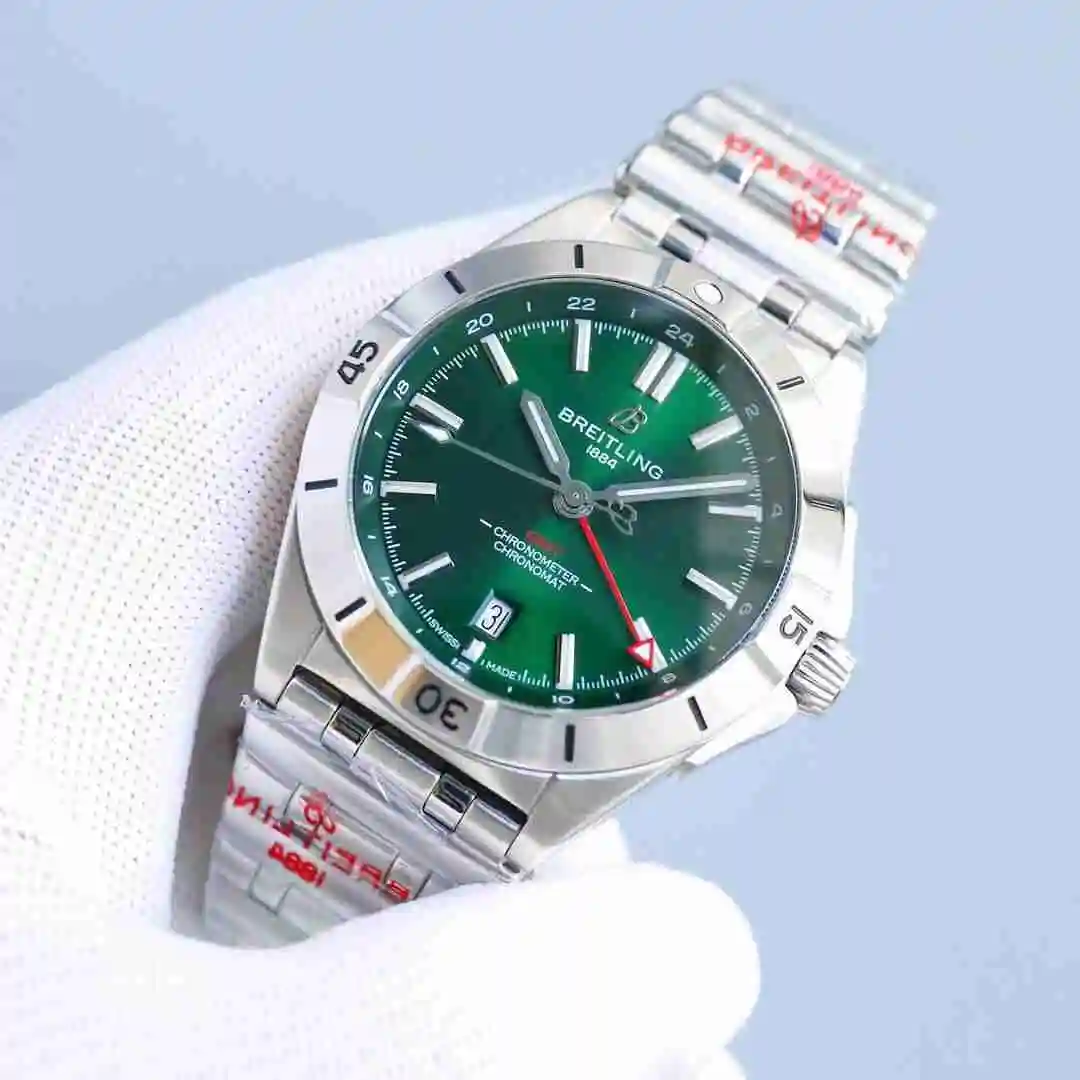 General Watches Breitling Watch Men's Watch Paired with Original Fully Automatic Mechanical Movement Top Grade 316 Precision Steel Case with Mineral Super Strong Mirror Diameter 40mm KK view 5
