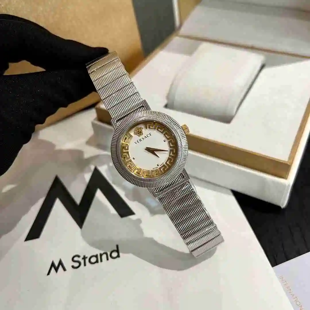 General Watches VER Versace Watch Women's Watch Paired with Original Fully Automatic Mechanical Movement Top Grade 316 Precision Steel Case with Mineral Super Strong Mirror Diameter 36cm KK03050 view 4