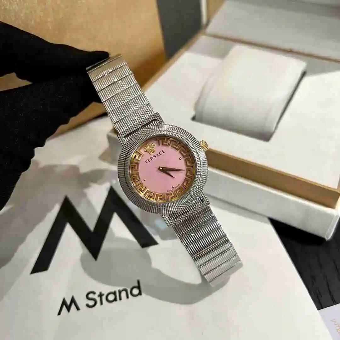 General Watches VER Versace Watch Women's Watch Paired with Original Fully Automatic Mechanical Movement Top Grade 316 Precision Steel Case with Mineral Super Strong Mirror Diameter 36cm KK03050 view 5