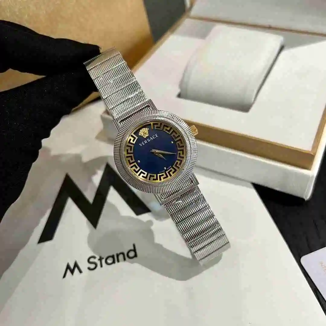 General Watches VER Versace Watch Women's Watch Paired with Original Fully Automatic Mechanical Movement Top Grade 316 Precision Steel Case with Mineral Super Strong Mirror Diameter 36cm KK03050 view 6