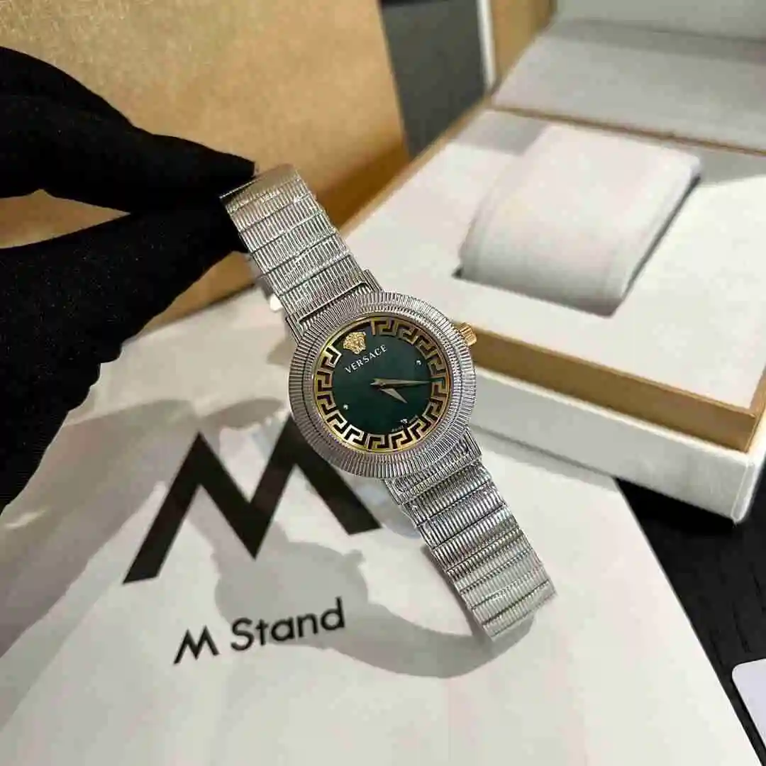 General Watches VER Versace Watch Women's Watch Paired with Original Fully Automatic Mechanical Movement Top Grade 316 Precision Steel Case with Mineral Super Strong Mirror Diameter 36cm KK03050 view 7