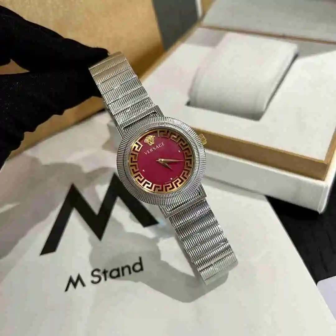 General Watches VER Versace Watch Women's Watch Paired with Original Fully Automatic Mechanical Movement Top Grade 316 Precision Steel Case with Mineral Super Strong Mirror Diameter 36cm KK03050 view 8