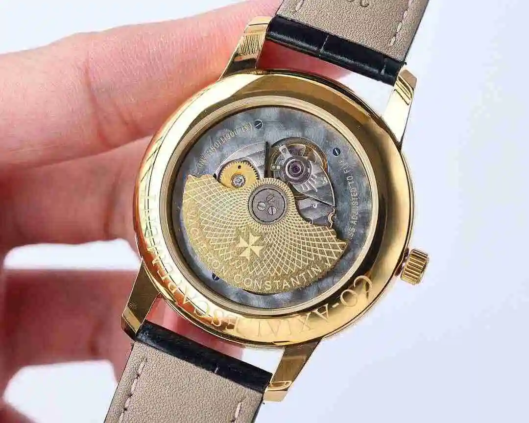 General Watches Vacheron Constantin Jiangshi Danton Watch Men's Watch Paired with Original Fully Automatic Mechanical Movement, Top Grade 316 Precision Steel Case with Mineral Super Strong Mirror Diameter 42mm kk09800 1 view 3