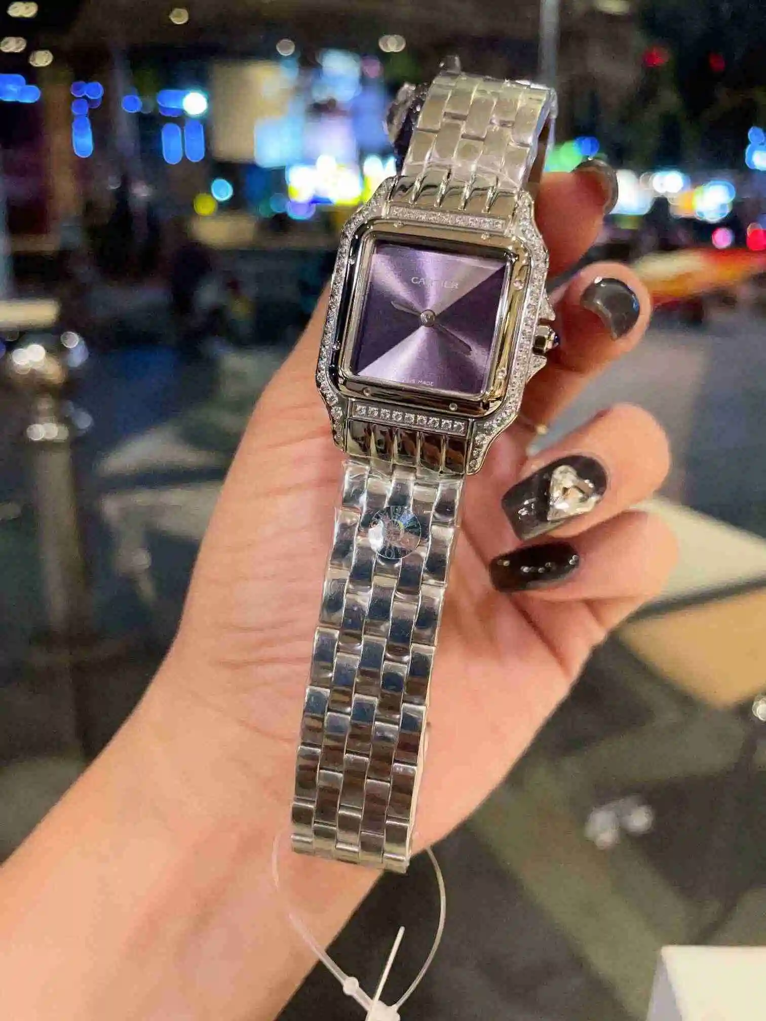 General Watches Cartier Watch Women's Watch Paired with Original Fully Automatic Mechanical Movement Top Grade 316 Precision Steel Case with Mineral Super Strong Mirror Diameter 27x 37mm KK02650 1 view 2
