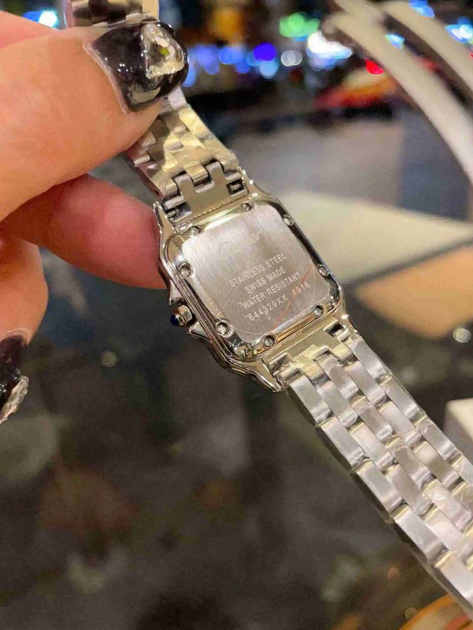 General Watches Cartier Watch Women's Watch Paired with Original Fully Automatic Mechanical Movement Top Grade 316 Precision Steel Case with Mineral Super Strong Mirror Diameter 27x 37mm KK02650 1 view 3