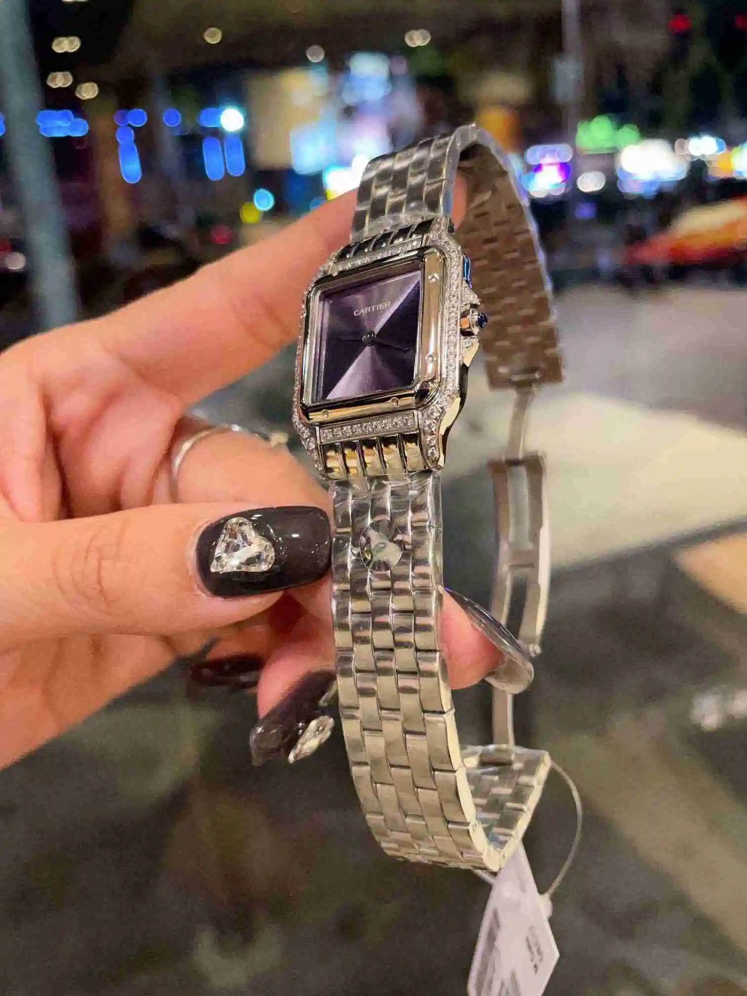 General Watches Cartier Watch Women's Watch Paired with Original Fully Automatic Mechanical Movement Top Grade 316 Precision Steel Case with Mineral Super Strong Mirror Diameter 27x 37mm KK02650 1 view 5