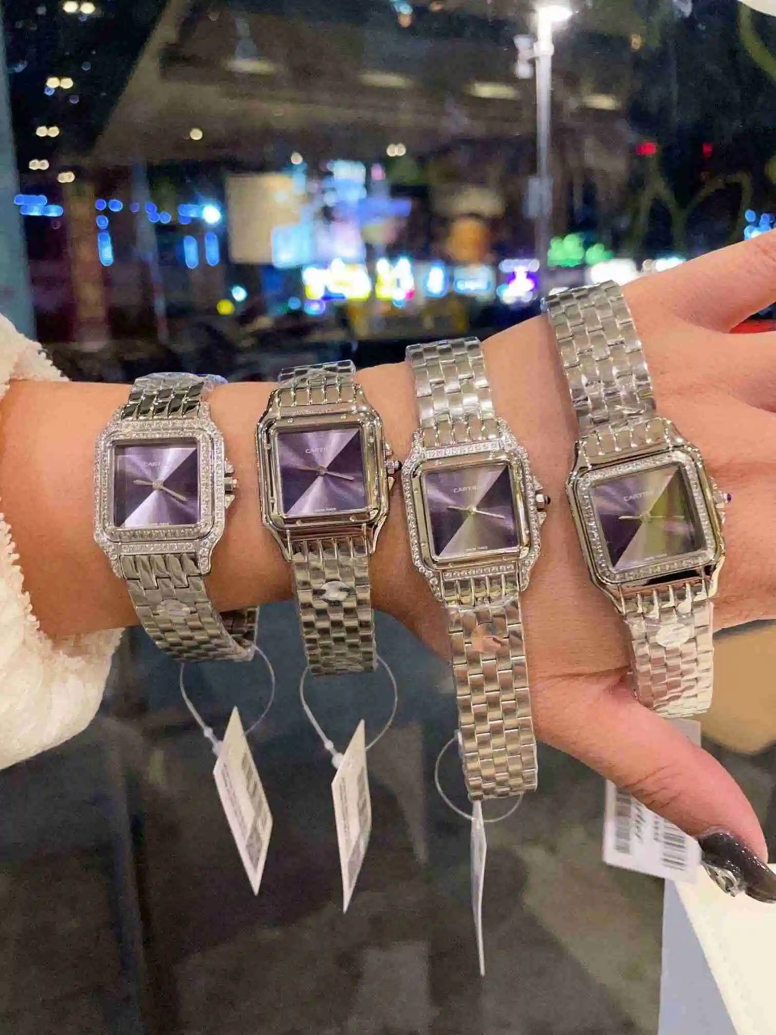 General Watches Cartier Watch Women's Watch Paired with Original Fully Automatic Mechanical Movement Top Grade 316 Precision Steel Case with Mineral Super Strong Mirror Diameter 27x 37mm KK02650 1 view 6
