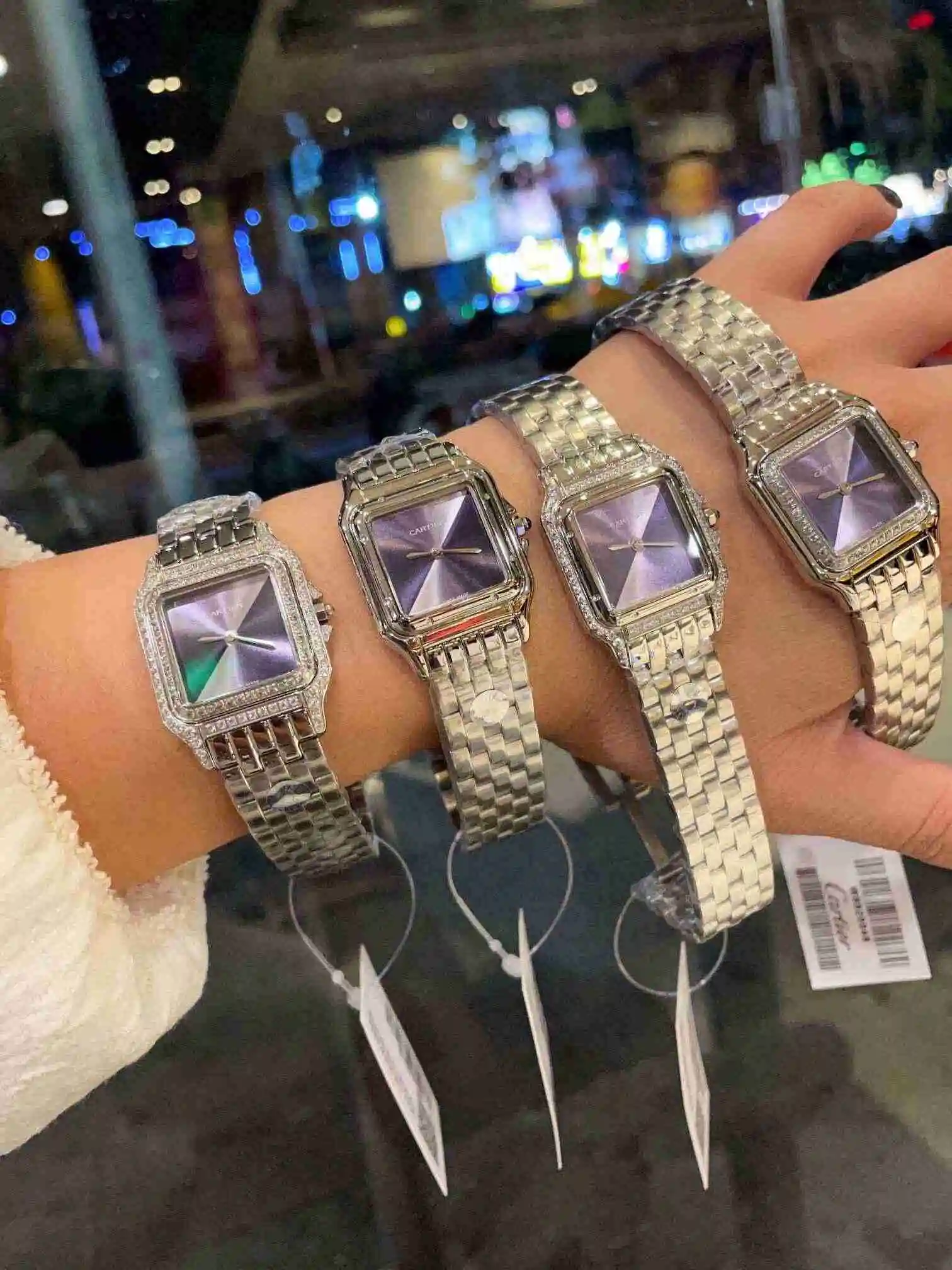 General Watches Cartier Watch Women's Watch Paired with Original Fully Automatic Mechanical Movement Top Grade 316 Precision Steel Case with Mineral Super Strong Mirror Diameter 27x 37mm KK02650 1 view 7