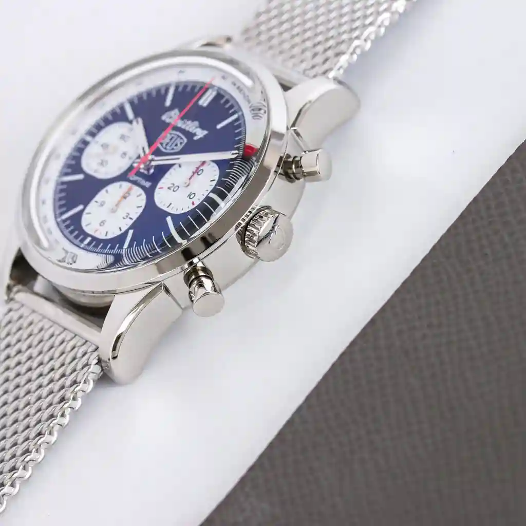 General Watches Breitling@Ling watch men's watch with original fully automatic mechanical movement top 316 stainless steel case strap mineral super mirror diameter 42mm KK view 4