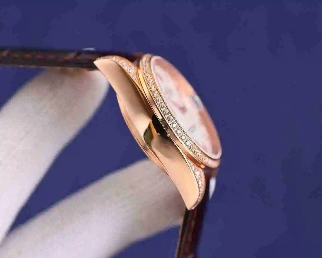 General Watches Rolex Watch Women's Watch Paired with Original Fully Automatic Mechanical Movement Top grade 316 Precision Steel Case with Mineral Super Strong Mirror Diameter 32mm kk07500 view 4