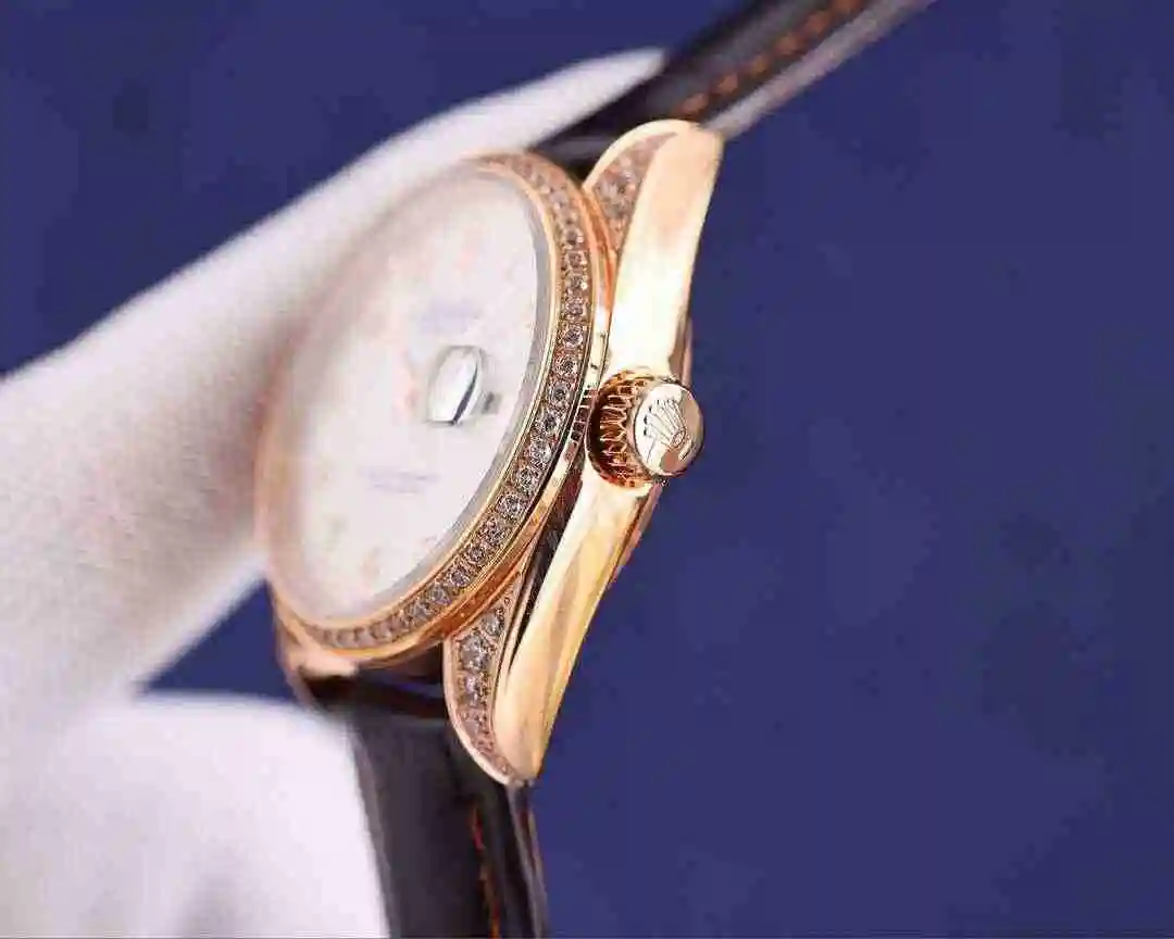 General Watches Rolex Watch Women's Watch Paired with Original Fully Automatic Mechanical Movement Top grade 316 Precision Steel Case with Mineral Super Strong Mirror Diameter 32mm kk07500 view 5