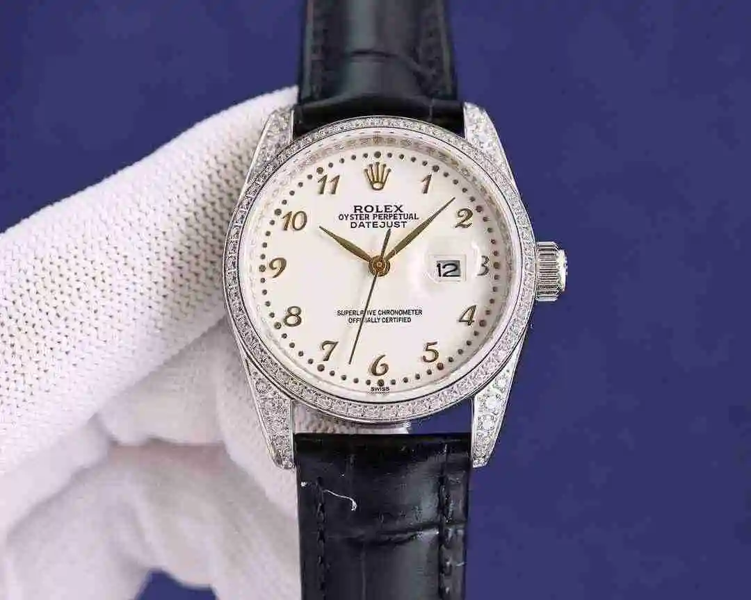 General Watches Rolex Watch Women's Watch Paired with Original Fully Automatic Mechanical Movement Top grade 316 Precision Steel Case with Mineral Super Strong Mirror Diameter 32mm kk07500 view 9