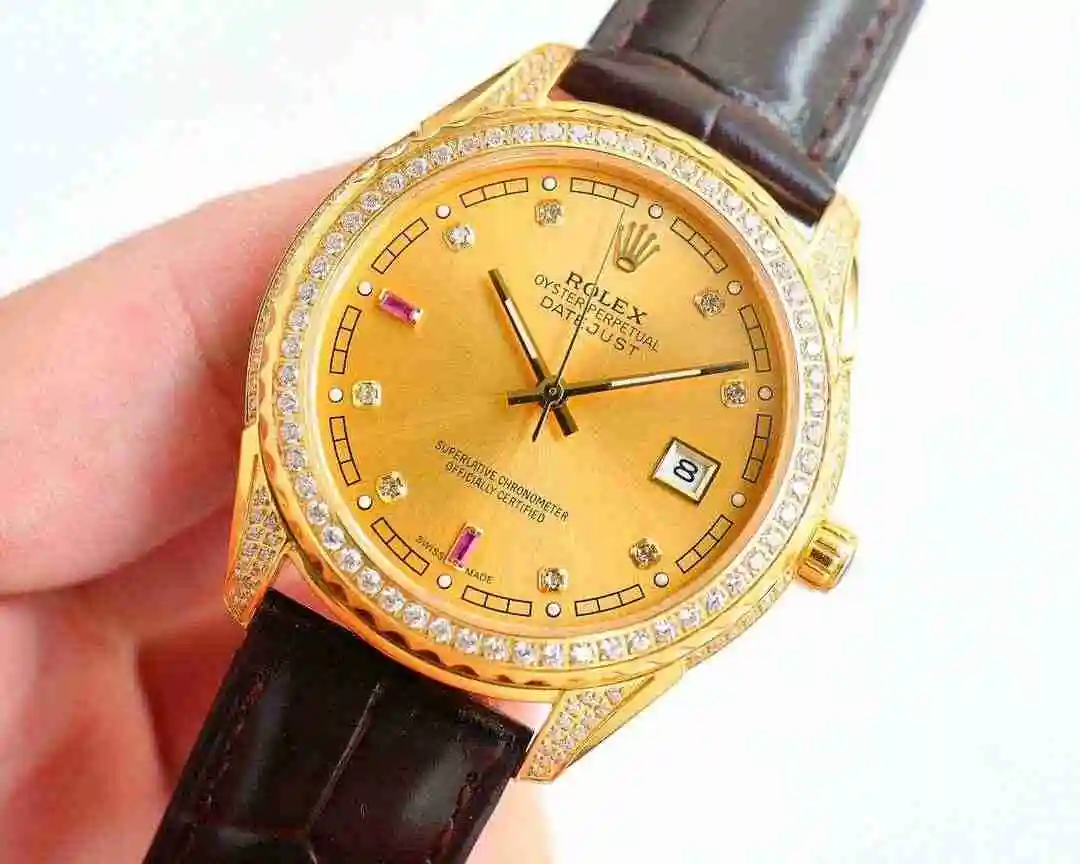 General Watches Rolex Watch Men's Watch Paired with Original Fully Automatic Mechanical Movement Top Grade 316 Precision Steel Case with Mineral Super Strong Mirror Diameter 40mm KK09800 view 6