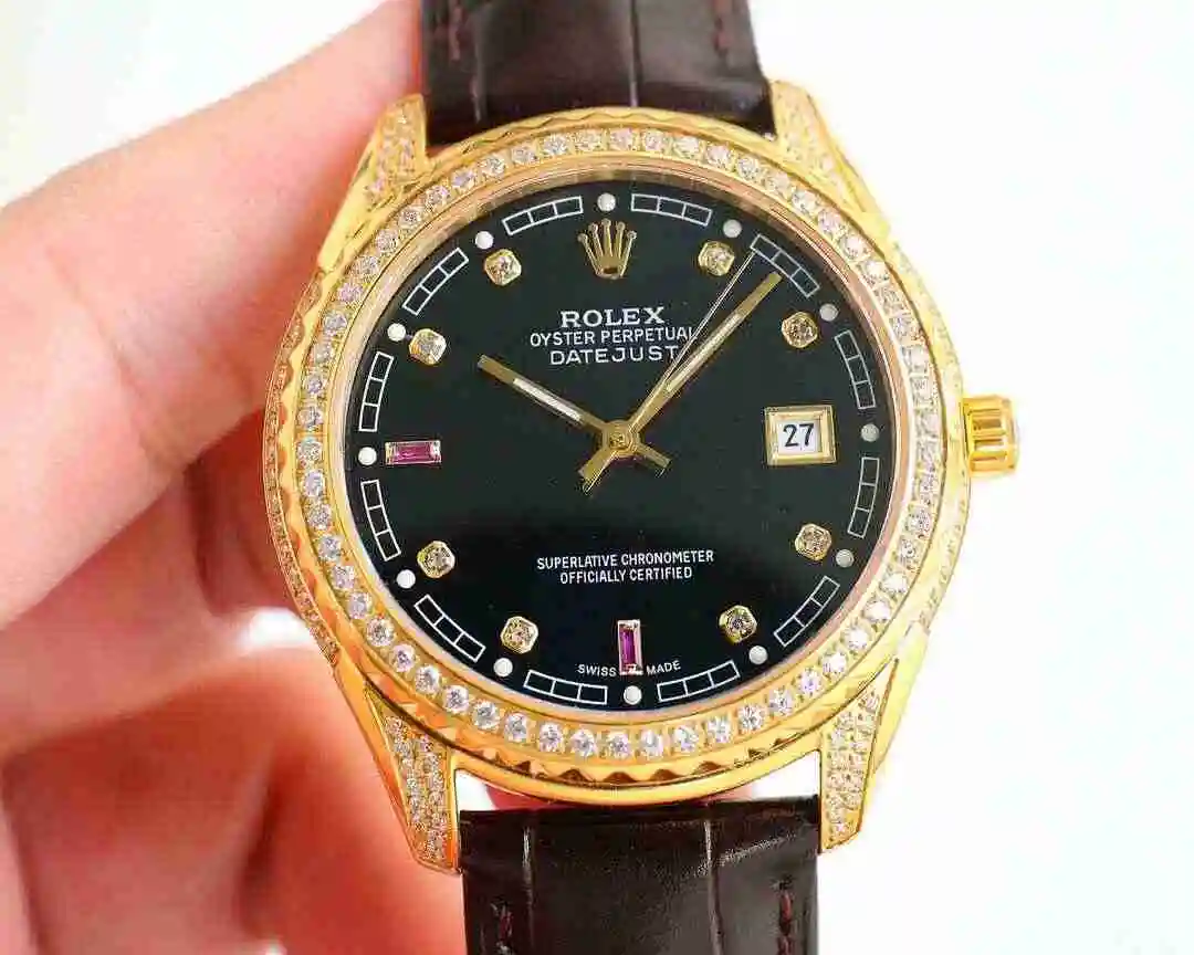 General Watches Rolex Watch Men's Watch Paired with Original Fully Automatic Mechanical Movement Top Grade 316 Precision Steel Case with Mineral Super Strong Mirror Diameter 40mm KK09800 view 9
