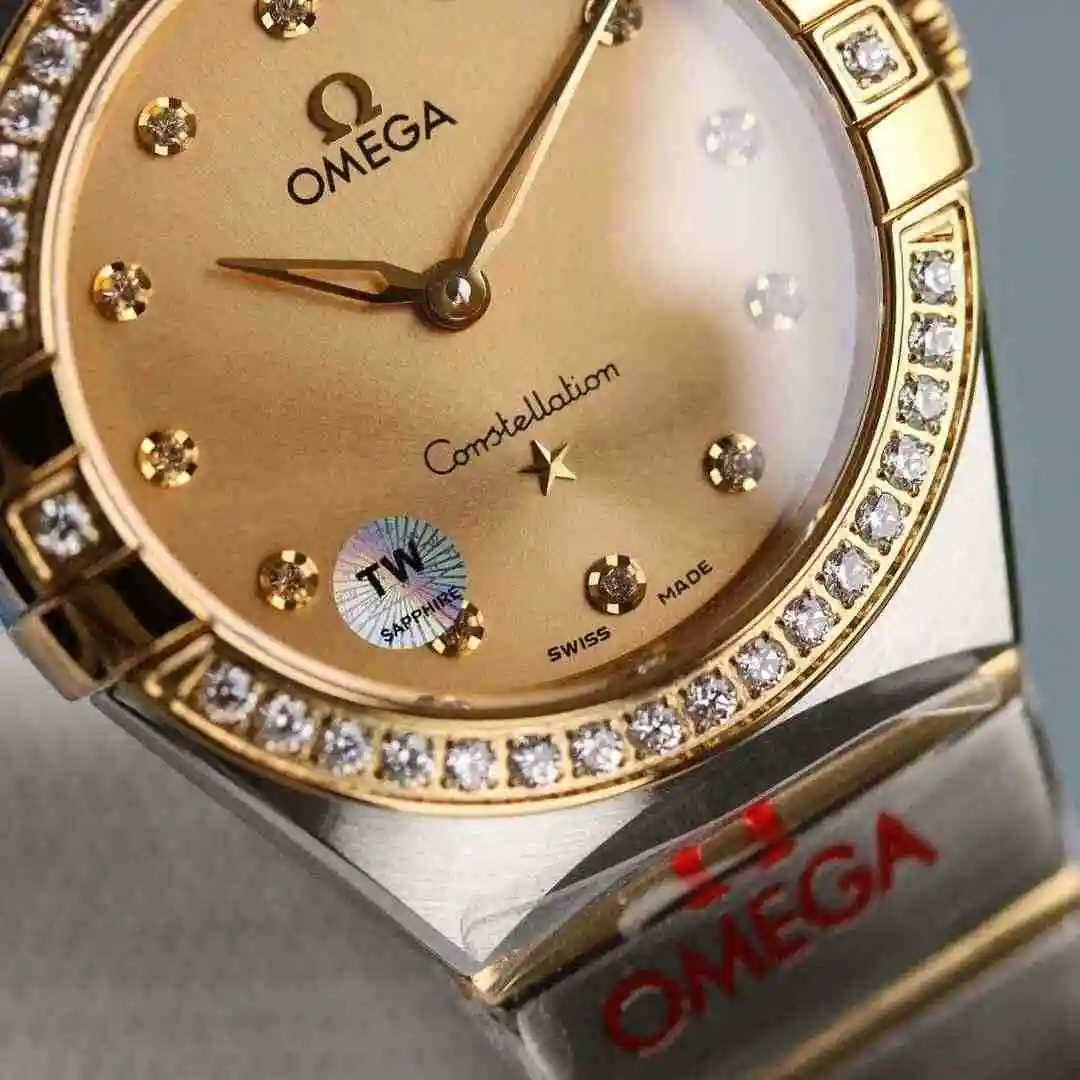 General Watches Omega Watch Women's Watch Paired with Original Fully Automatic Mechanical Movement Top Grade 316 Precision Steel Case with Mineral Super Strong Mirror Diameter 28mm kk08800 1 view 7