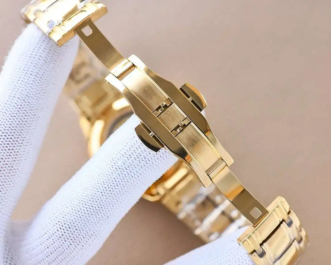General Watches Watch, men's watch with original fully automatic mechanical movement, top-grade 316 stainless steel case and strap, mineral super mirror, diameter 40cm KK07850 view 3