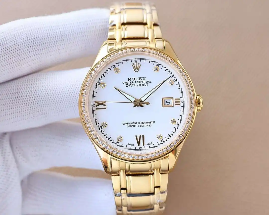 General Watches Watch, men's watch with original fully automatic mechanical movement, top-grade 316 stainless steel case and strap, mineral super mirror, diameter 40cm KK07850 view 6