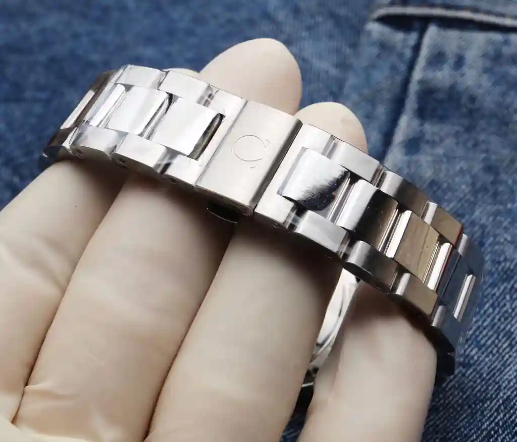 General Watches Omega Ou@mega watch men's watch with original fully automatic mechanical movement top 316 stainless steel case strap mineral super mirror diameter 42mm KK05850 view 3