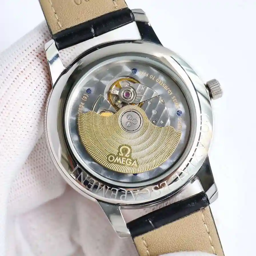 General Watches Omega Ou @ Miga Watch Men's Watch Paired with Original Fully Automatic Mechanical Movement Top Grade 316 Precision Steel Case with Mineral Super Strong Mirror Diameter 40mm KK010500 view 4