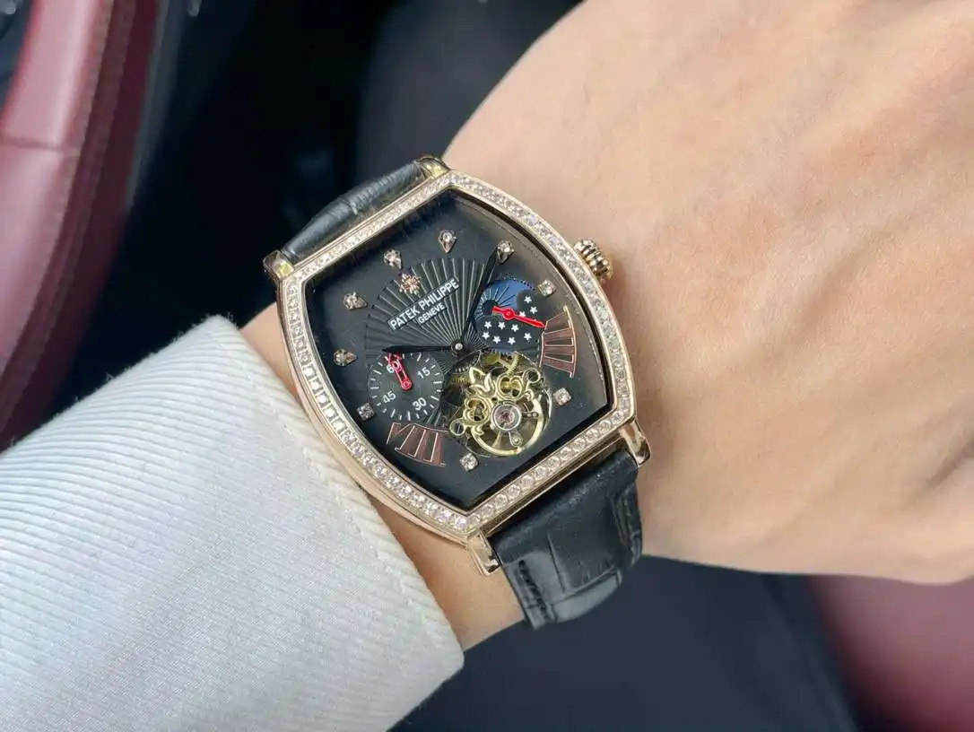 General Watches Watch, men's watch with original fully automatic mechanical movement, top-grade 316 stainless steel case and strap, mineral super mirror, diameter 42cm KK04850 2 view 9