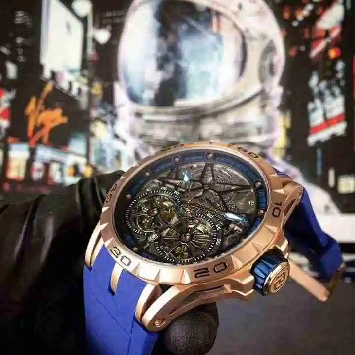General Watches Roger Duby White 610 Rose Black 630 Watch view 9