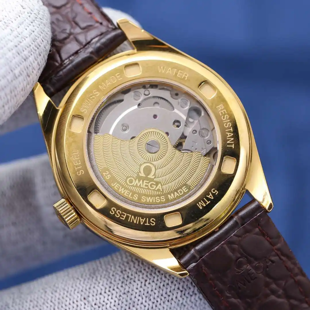 General Watches Omega White 750 Gold 800 Watch view 3