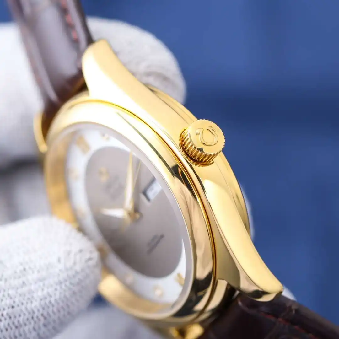 General Watches Omega White 750 Gold 800 Watch view 5