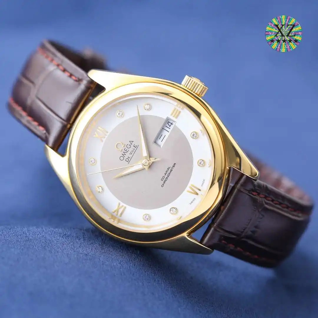 General Watches Omega White 750 Gold 800 Watch view 8