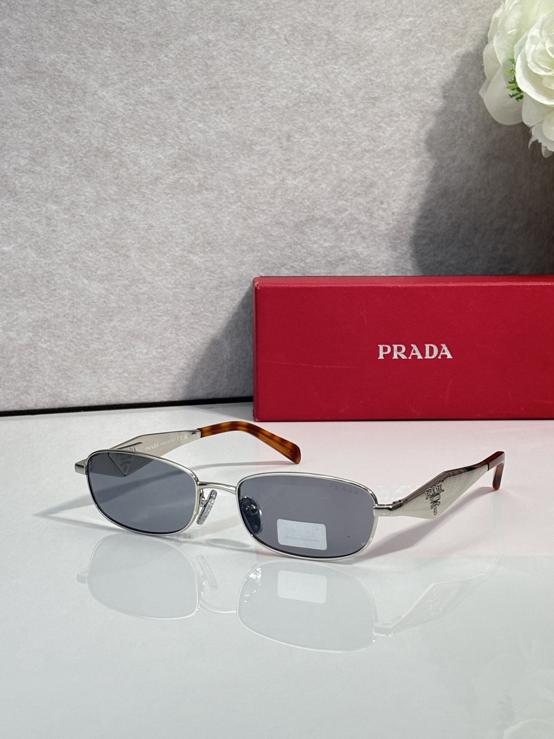 Prada EL:PR D51S Size 55-18-140 13094 Sunglasses view 1