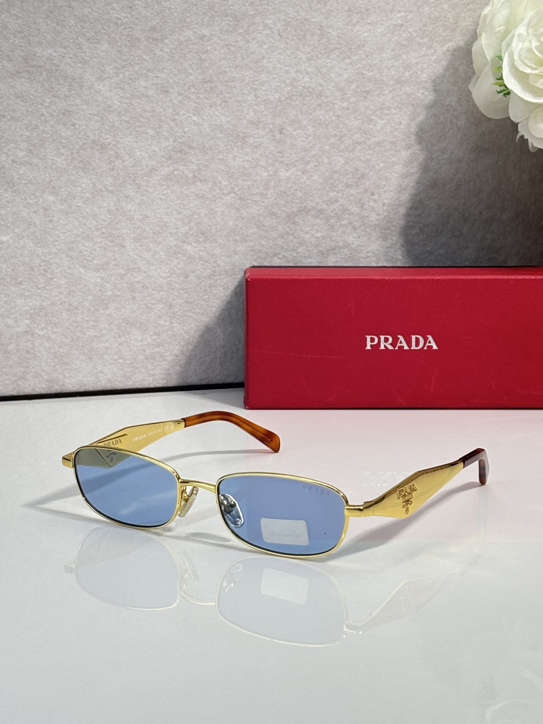 Prada EL:PR D51S Size 55-18-140 13094 Sunglasses view 3