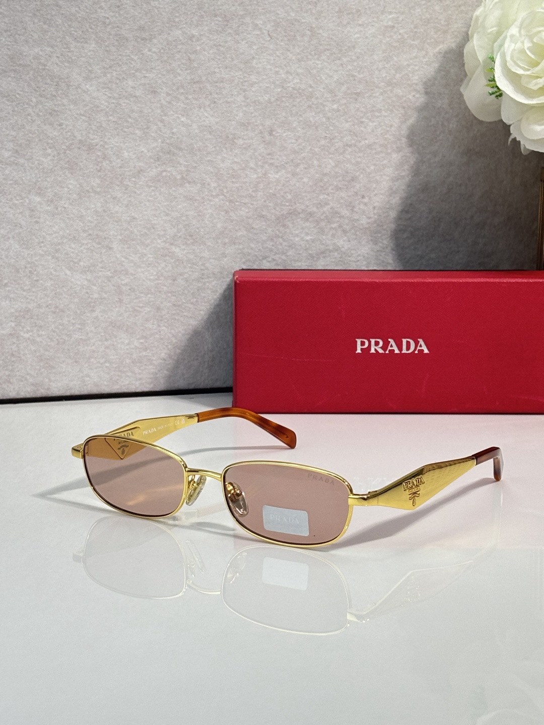 Prada EL:PR D51S Size 55-18-140 13094 Sunglasses view 4