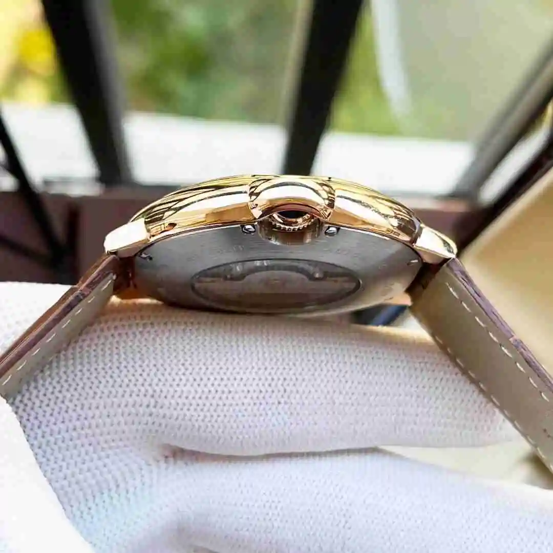General Watches Cartier Watch Men's Watch Paired with Original Fully Automatic Mechanical Movement Top Grade 316 Precision Steel Case with Mineral Super Strong Mirror Diameter 44mm KK04650 view 4