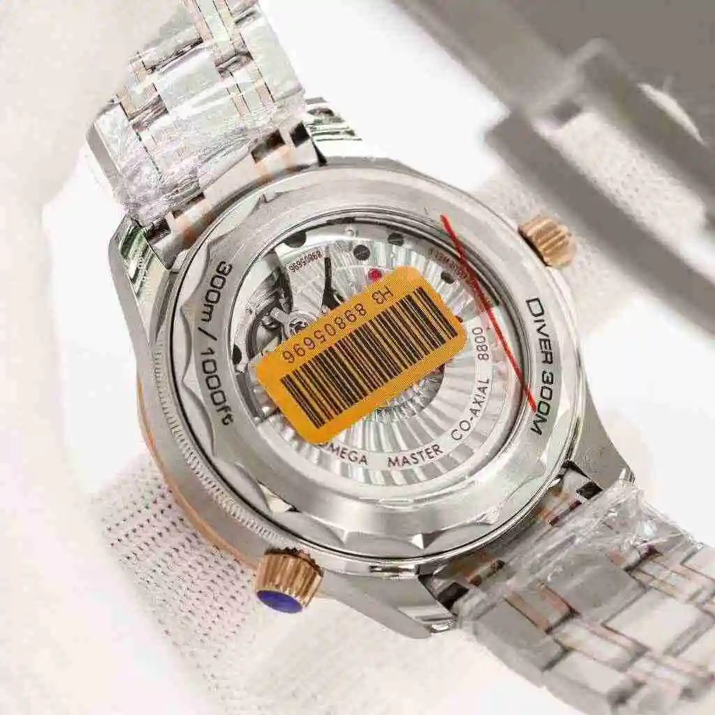 General Watches Omega Watch Men's Watch Paired with Original Fully Automatic Mechanical Movement Top Grade 316 Precision Steel Case with Mineral Super Strong Mirror Diameter 42mm kk09800 3 view 4