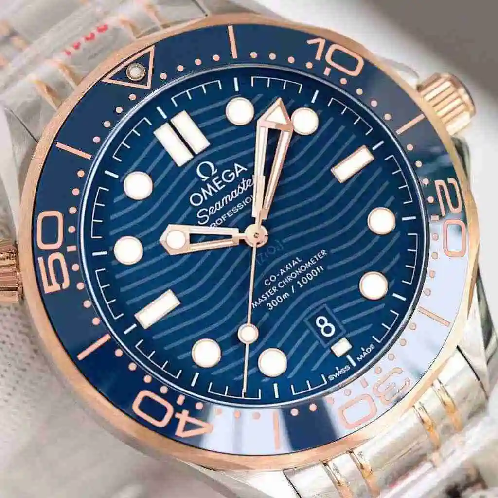 General Watches Omega Watch Men's Watch Paired with Original Fully Automatic Mechanical Movement Top Grade 316 Precision Steel Case with Mineral Super Strong Mirror Diameter 42mm kk09800 3 view 9